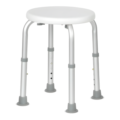 Adjustable Round Shower Stool