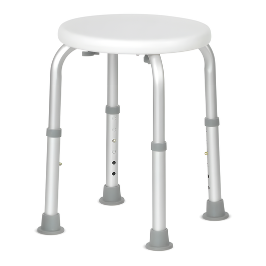 Adjustable Round Shower Stool
