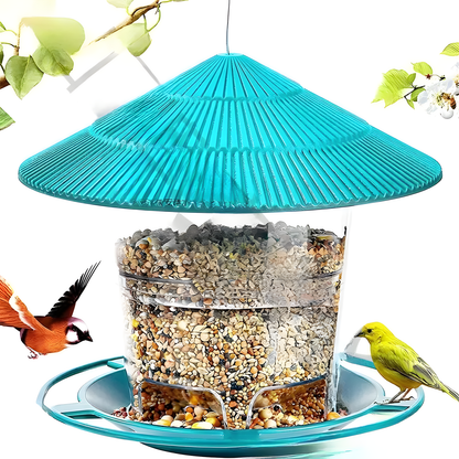 Retractable Hanging Bird Feeder