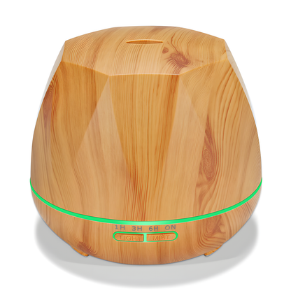 Faceted Woodgrain 550ml Aroma Diffuser