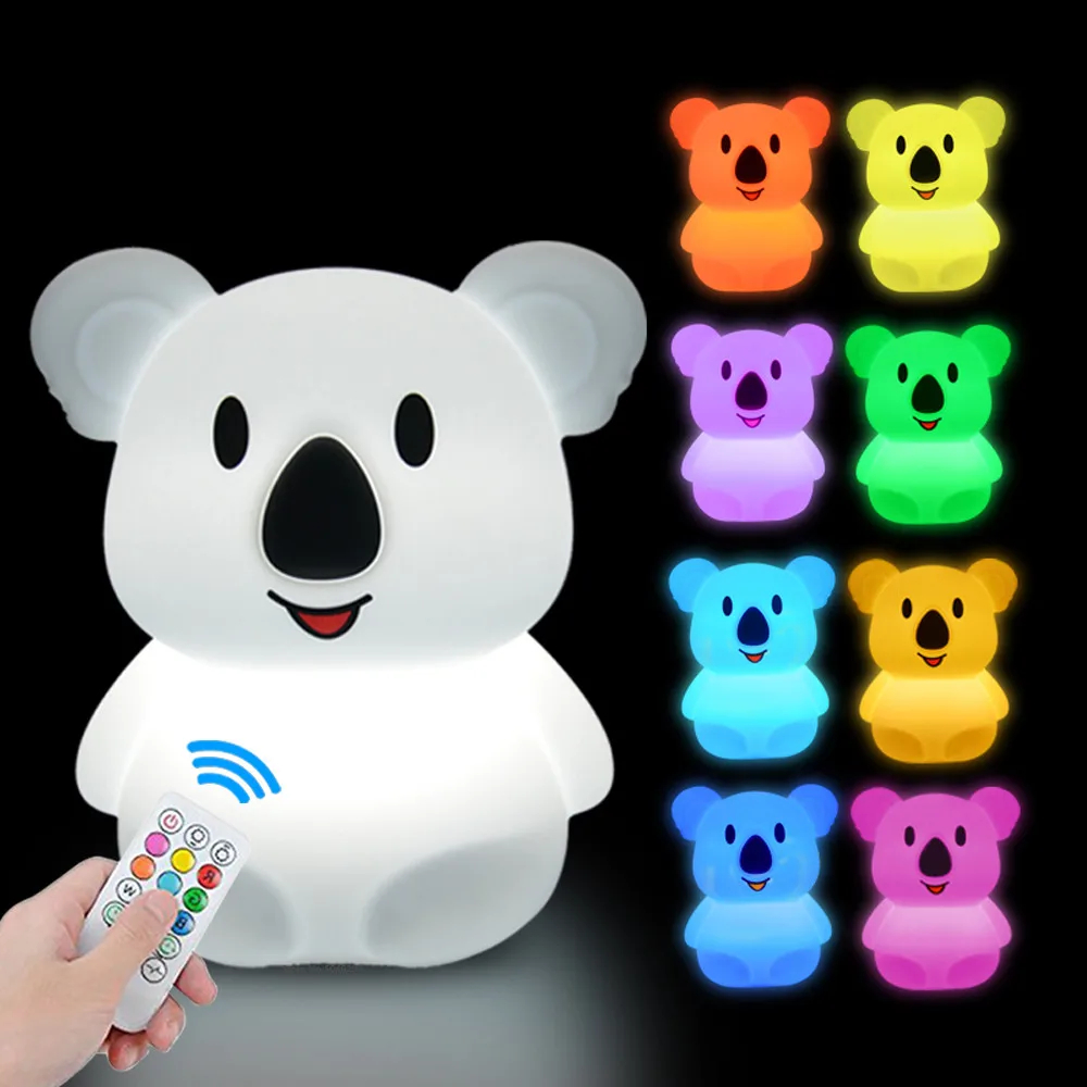Koala Silicone Night Light