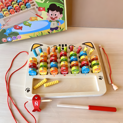Wooden Magnetic Fishing Game