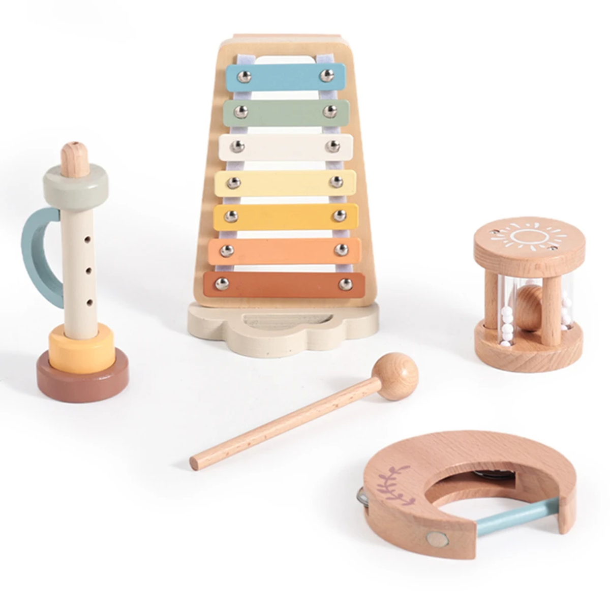 Wooden Baby Music Toy Set
