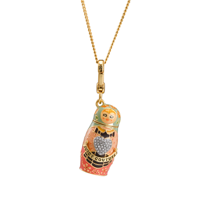 Heart Charm Pendant Necklace