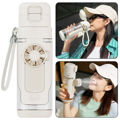 Fan Water Bottle