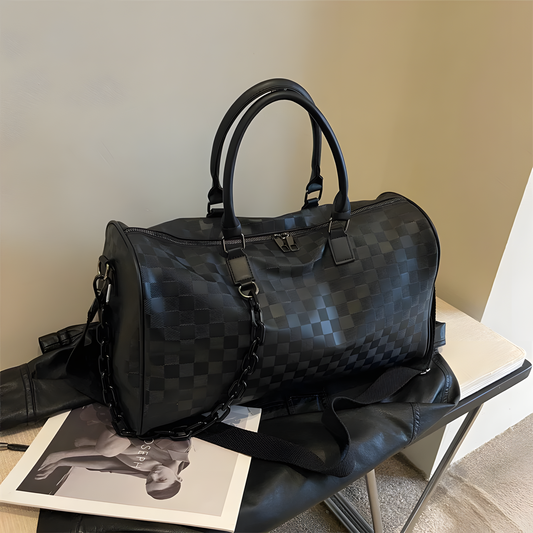 Plaid Travel Duffel