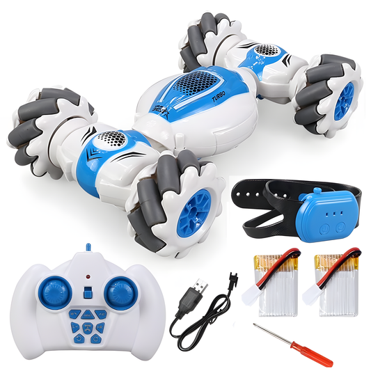 Transforming Stunt RC Car