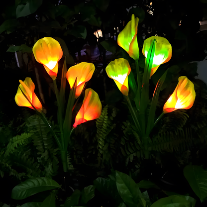 Solar Calla Lily Garden Light