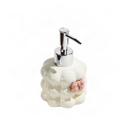 Ceramic Bow Soap Dispenser