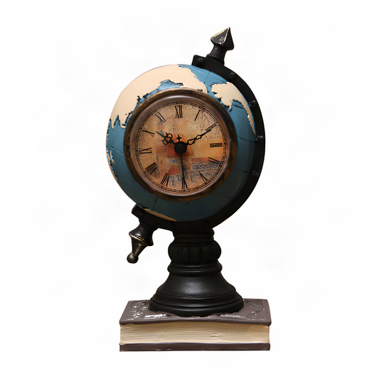 Decorative Globe Desk Clock