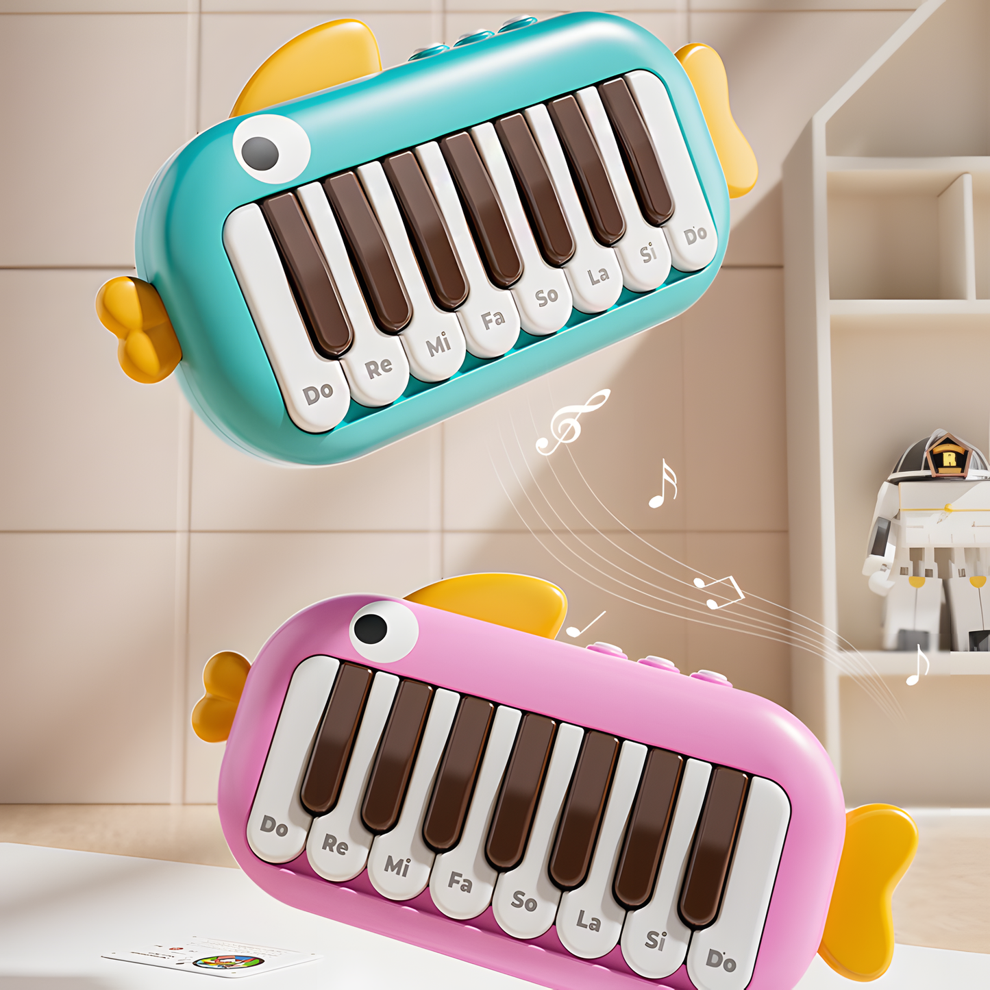 Fish-Shaped Pocket Piano