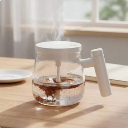 Automatic Coffee Stirrer Mug