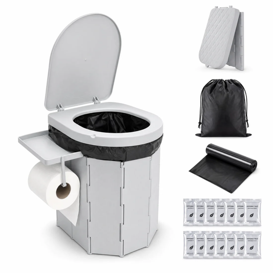 Foldable Portable Camping Toilet