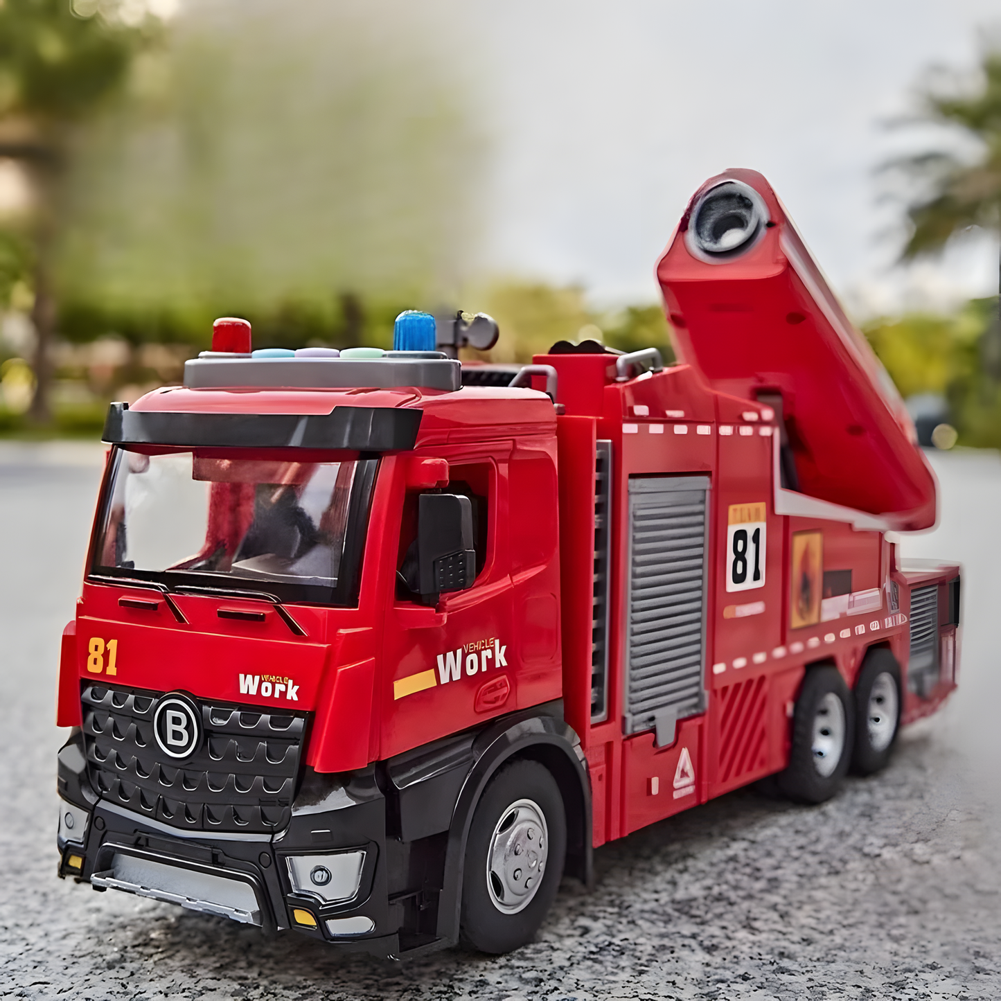 Fire Truck Spray Toy