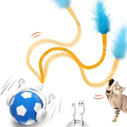 Interactive Rolling Cat Ball