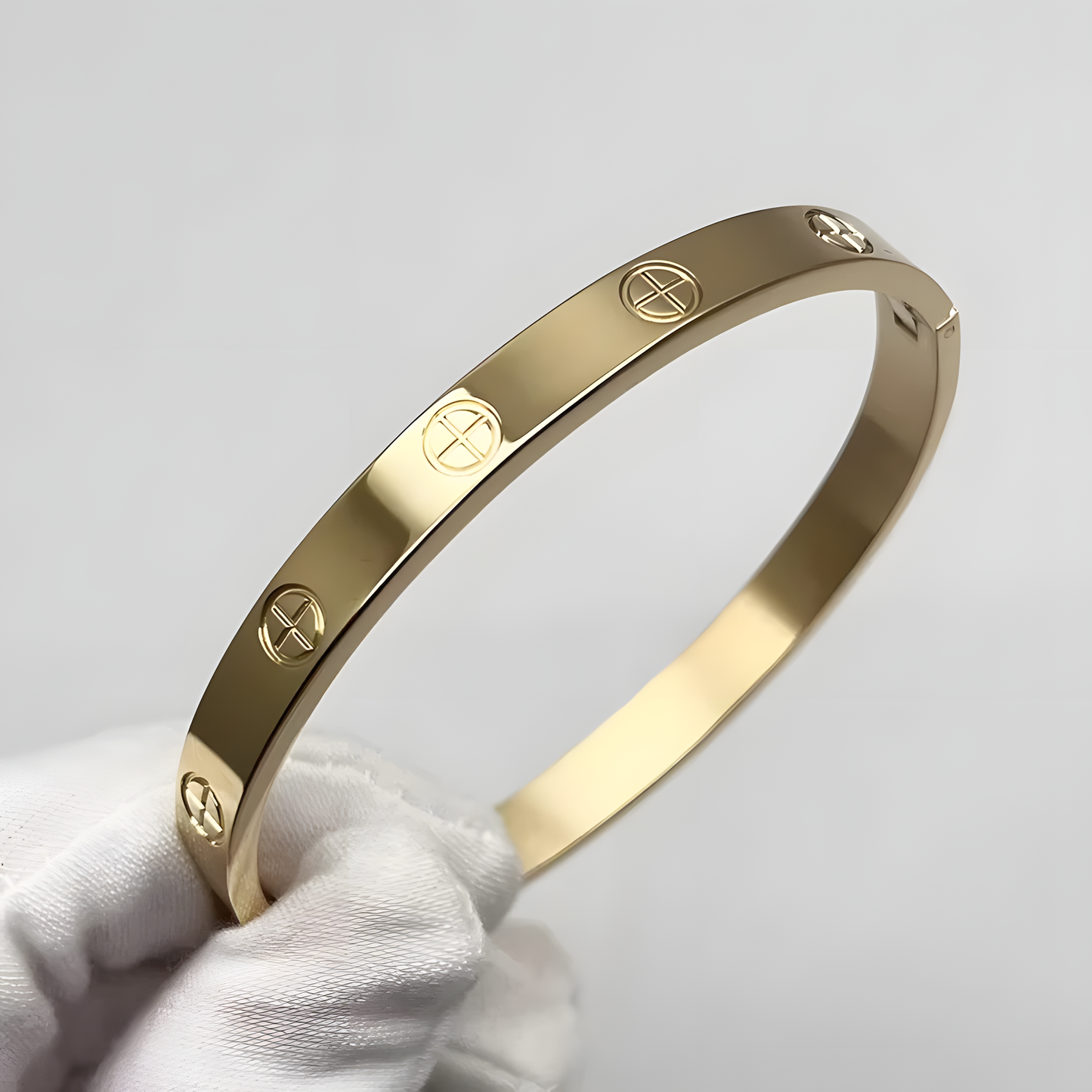 Titanium Steel Cuff Bracelet