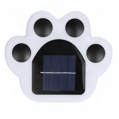 Solar Paw Print Garden Lights