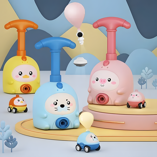 Balloon-Powered Car Toy