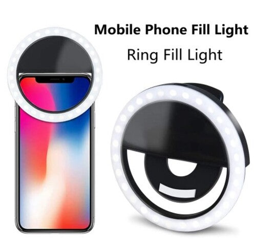 Selfie-ringlampa för telefon
