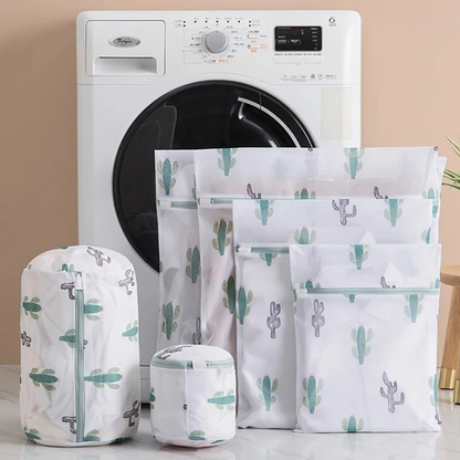 Cactus Mesh Laundry Bag