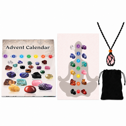 Botanical Resin Stone Countdown Gift Set