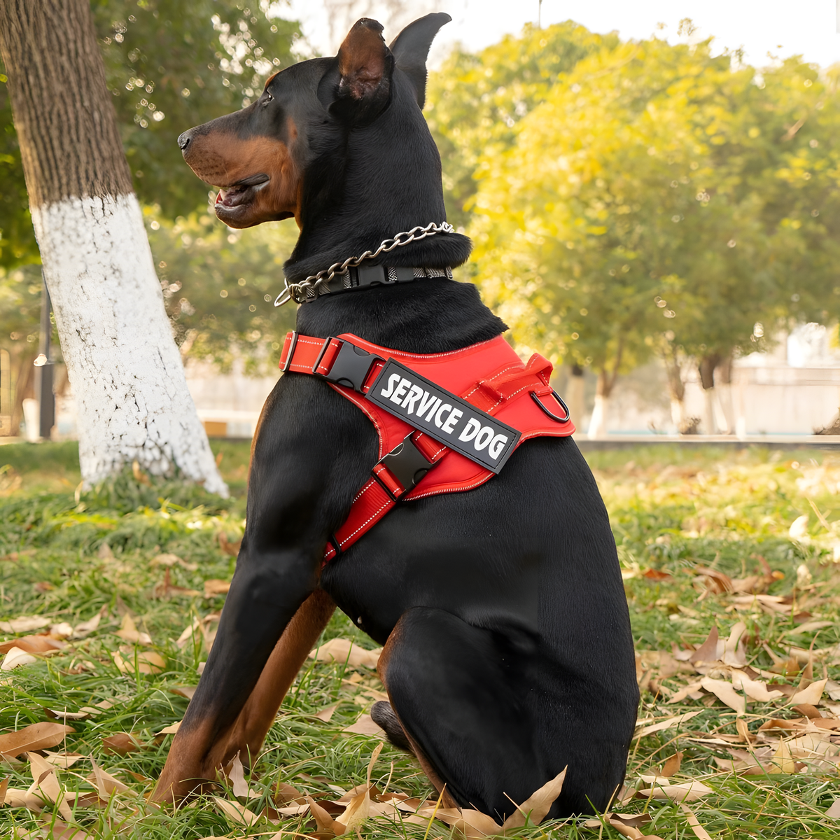 Reflective Working Dog Harness