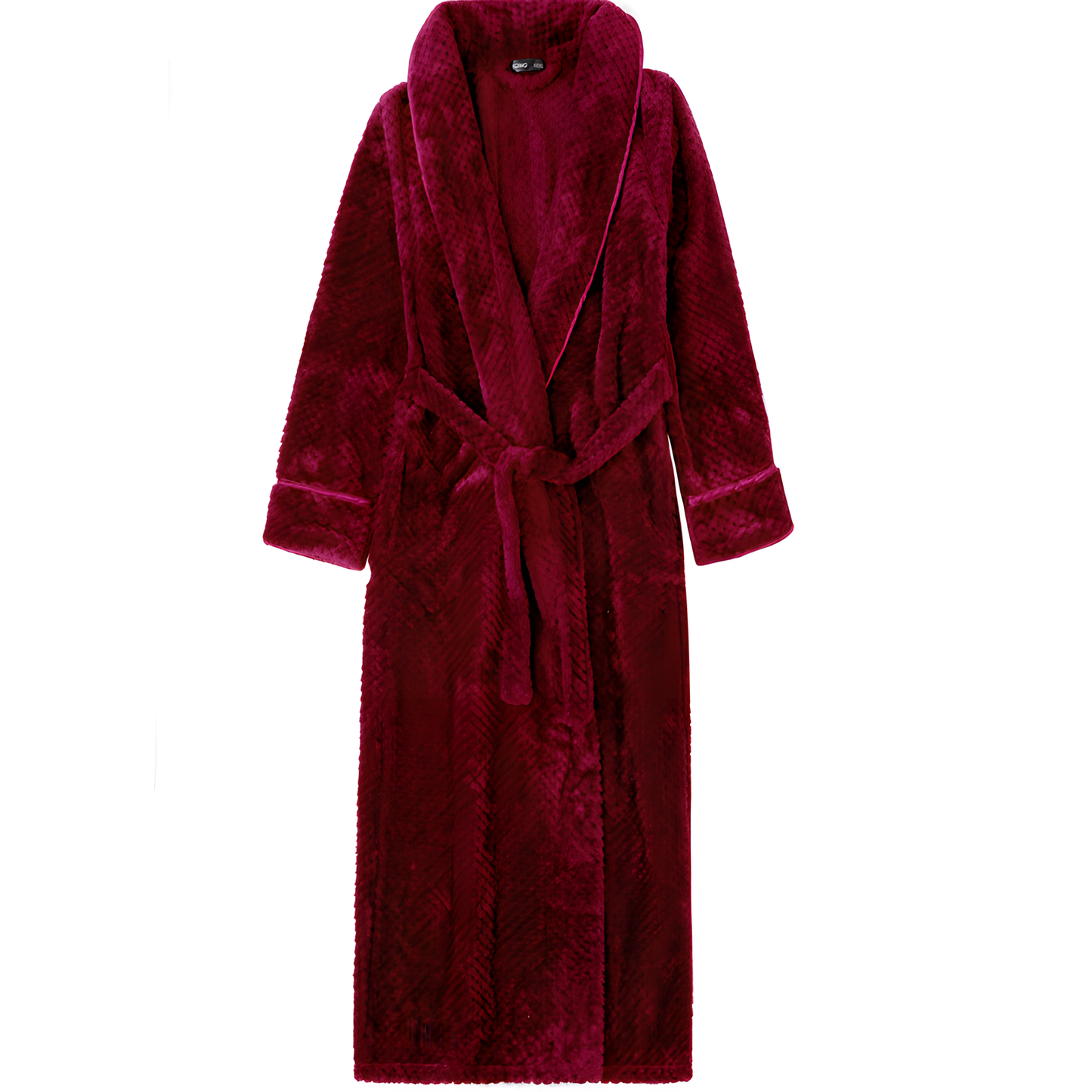 Women's Plush Hooded Bathrobe