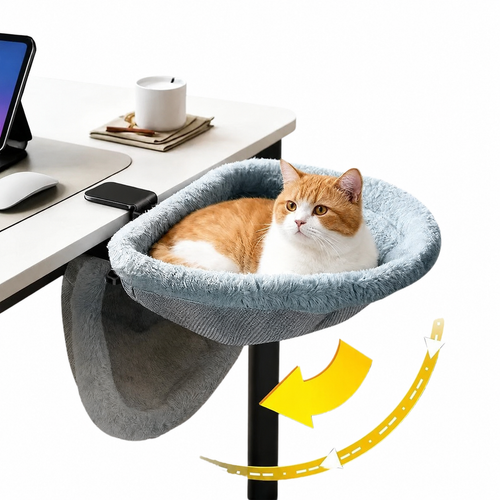 Foldable Cat Desk Bed