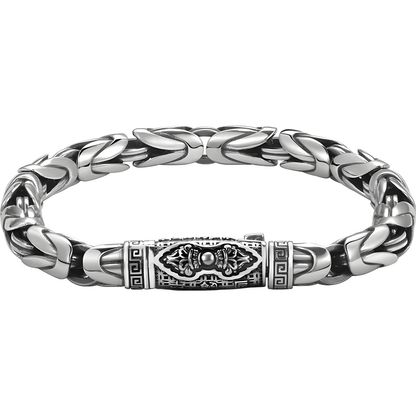 Woven Silver Bracelet