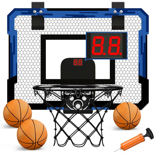 Väggmonterad ringbasketkorg för inomhusträning