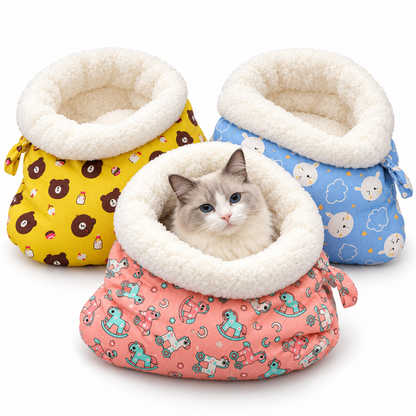 Plush Cat Sleeping Bag