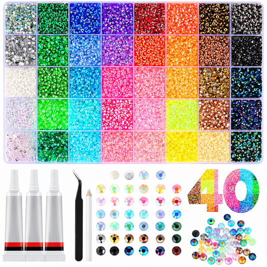 AB Resin Rhinestone Craft Kit