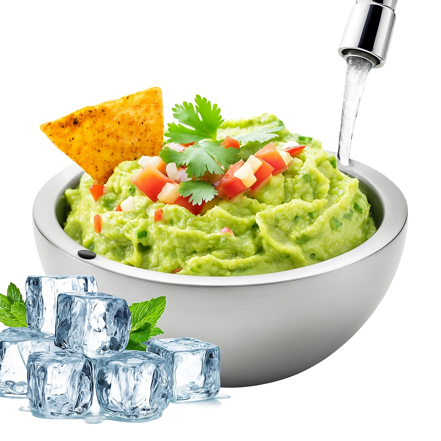 Stainless Steel Cooling Bowl