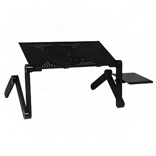 Adjustable Laptop Desk with Cooling Fan