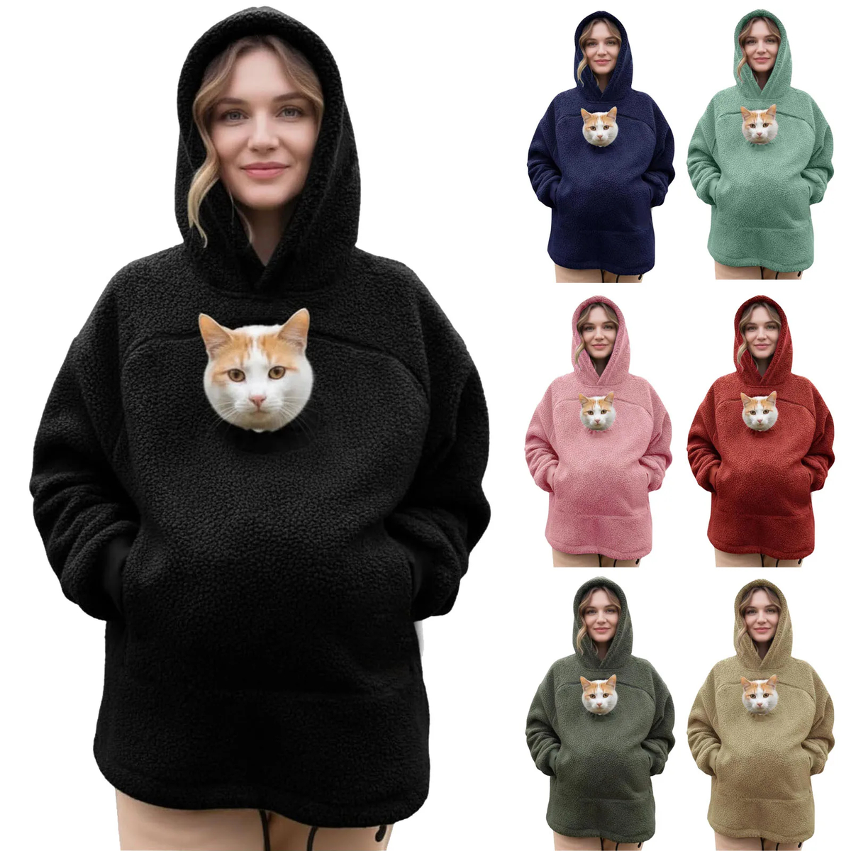 Cozy Pet Pouch Hoodie