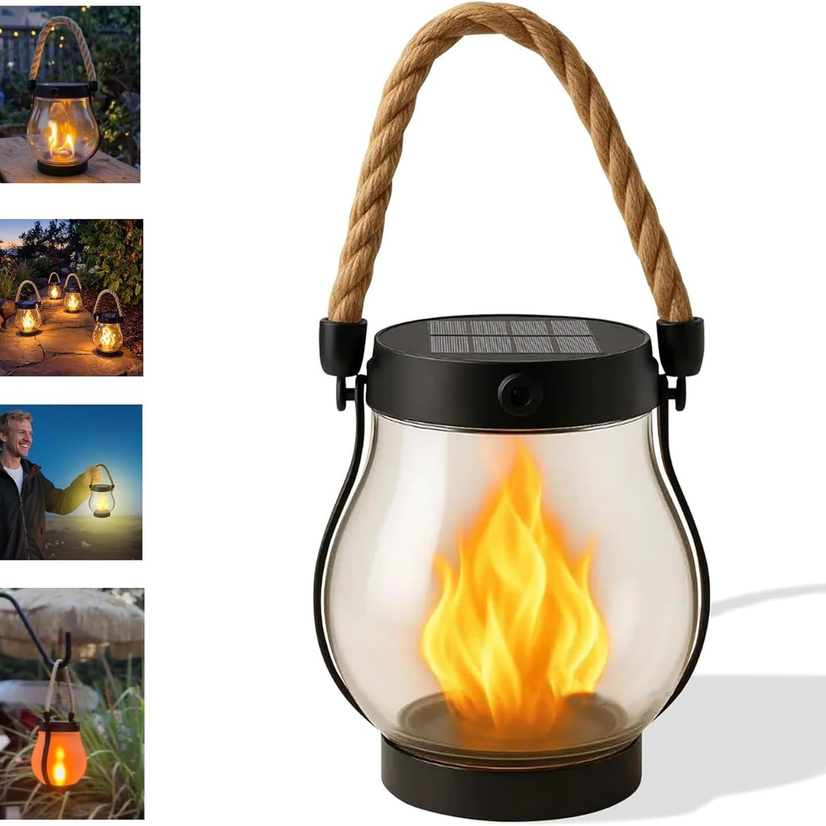 Solar Flame Lantern