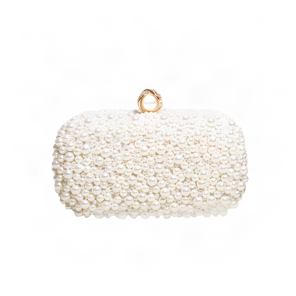 Pearl-Bead Evening Bag