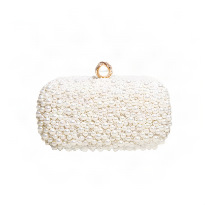Pearl-Bead Evening Bag