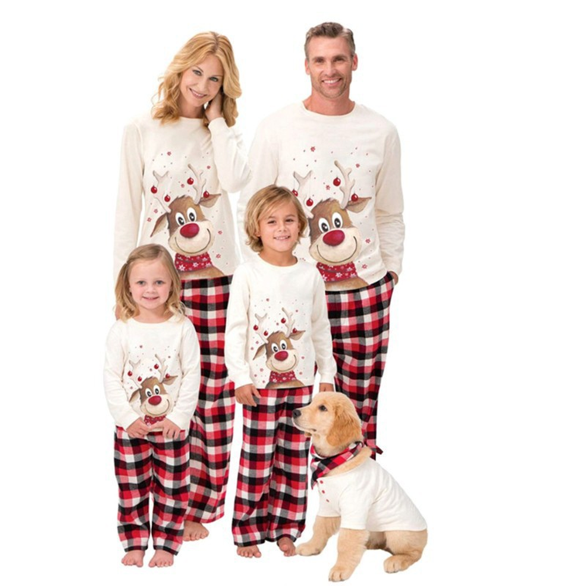 Reindeer Family Pajama Set