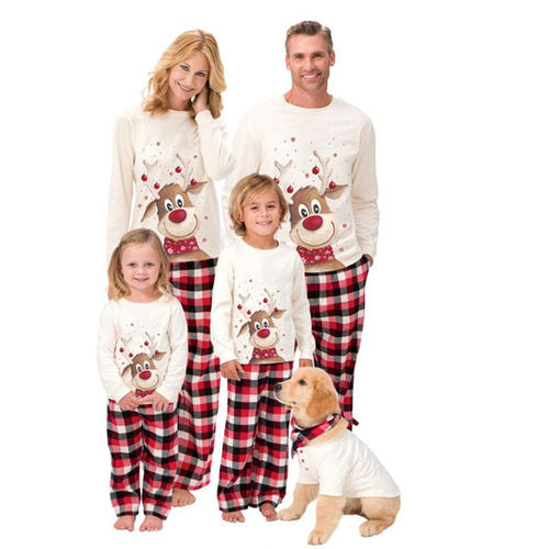 Reindeer Family Pajama Set