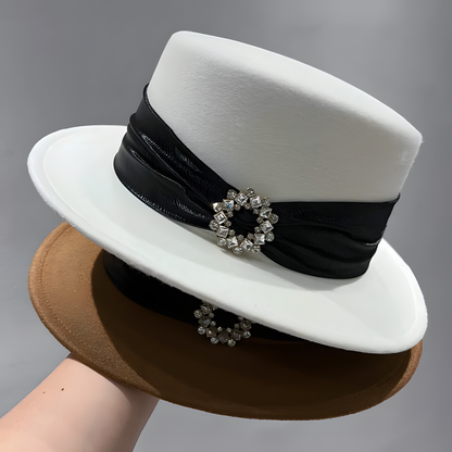 Wool Flat-Top Hat