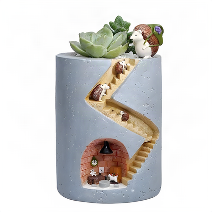 Woodland Animal Planter