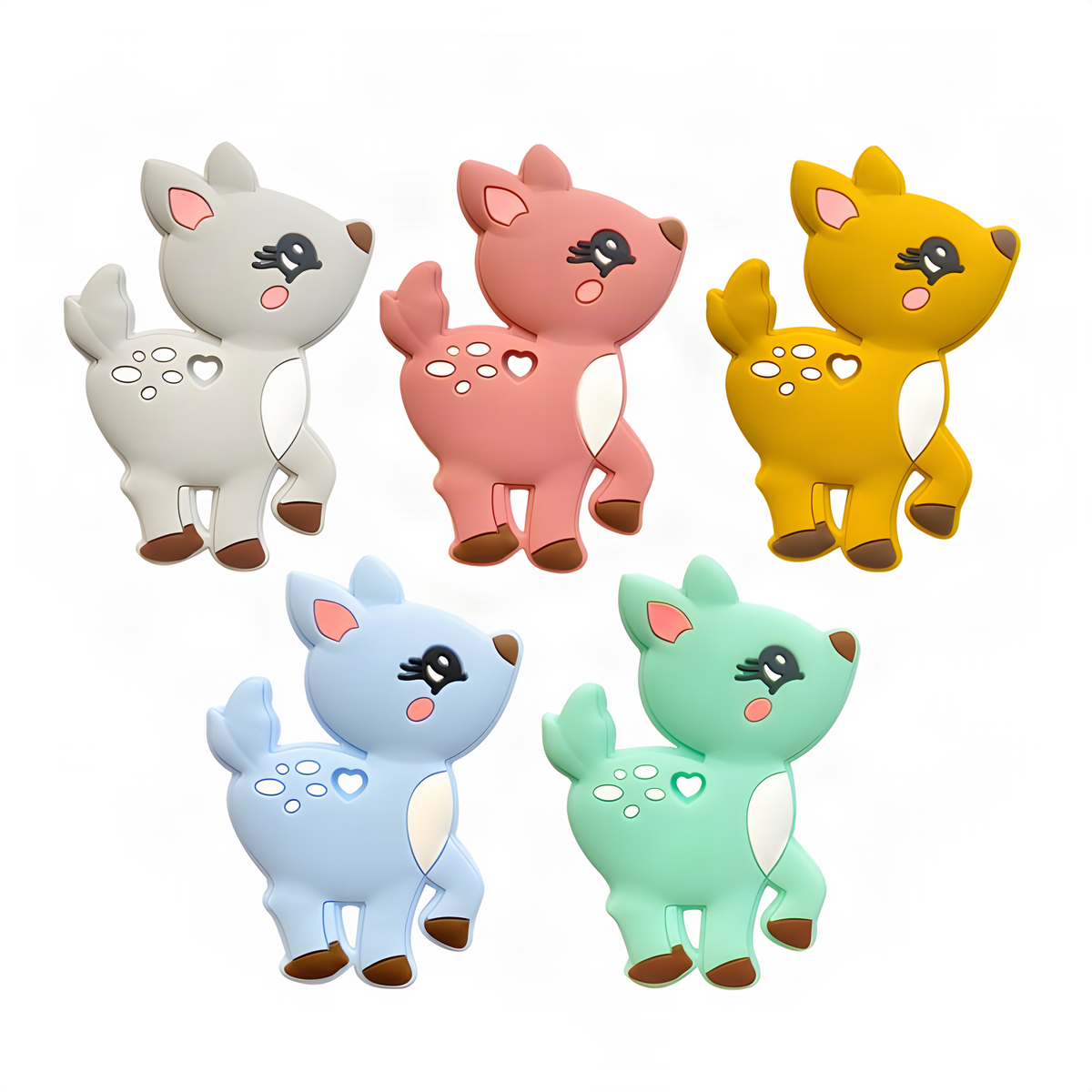 Silicone Deer Baby Teether