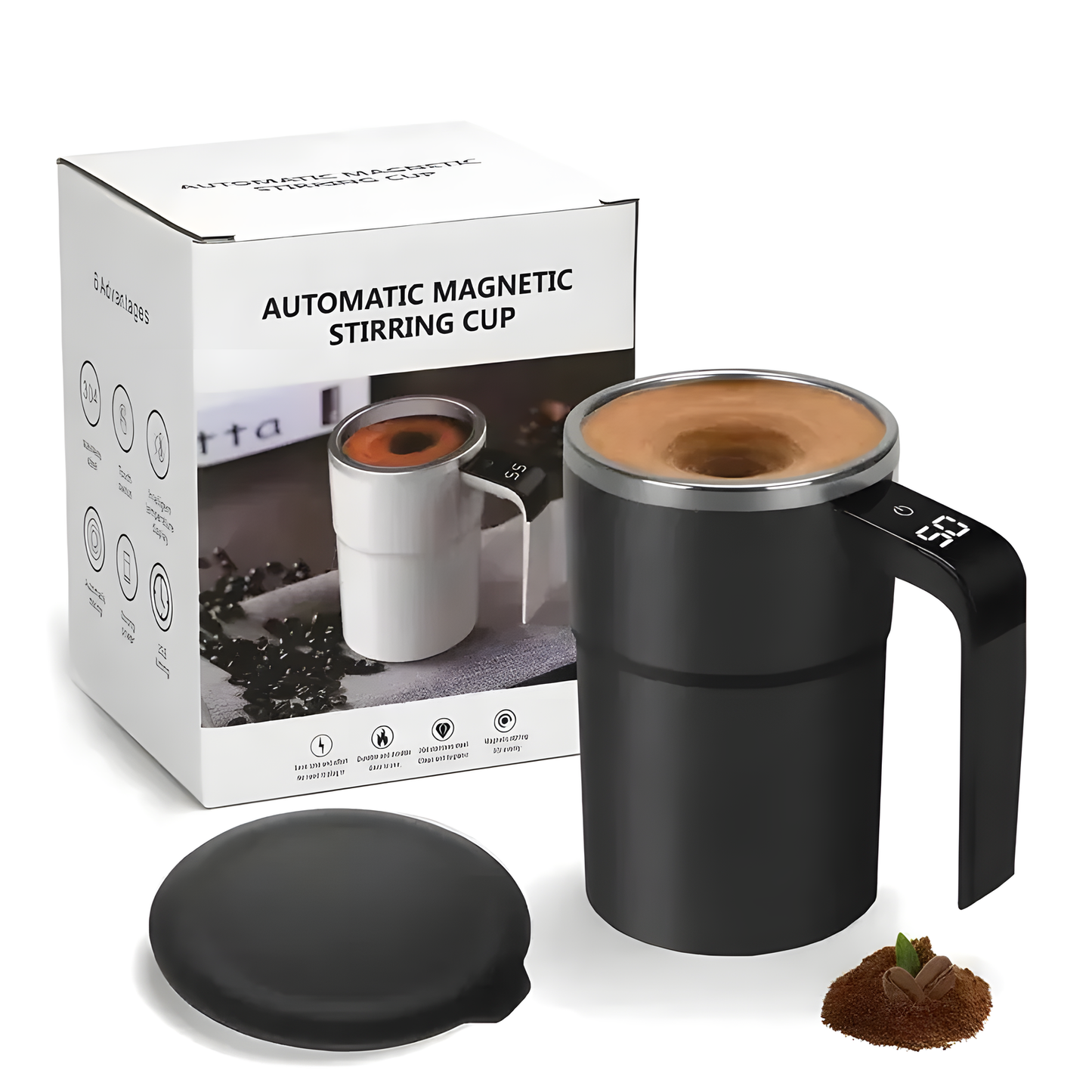 Automatic Stirring Travel Cup