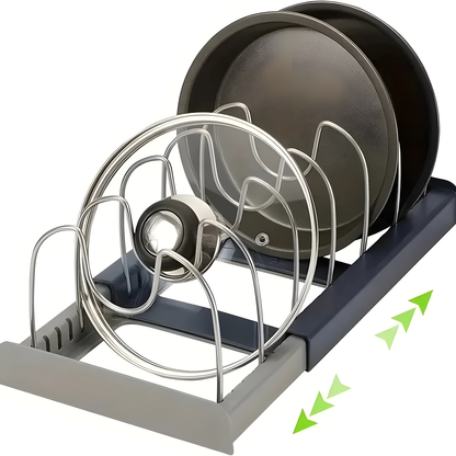 Adjustable Pot Lid Rack