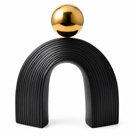 Arch and Ball Desktop Sculpture