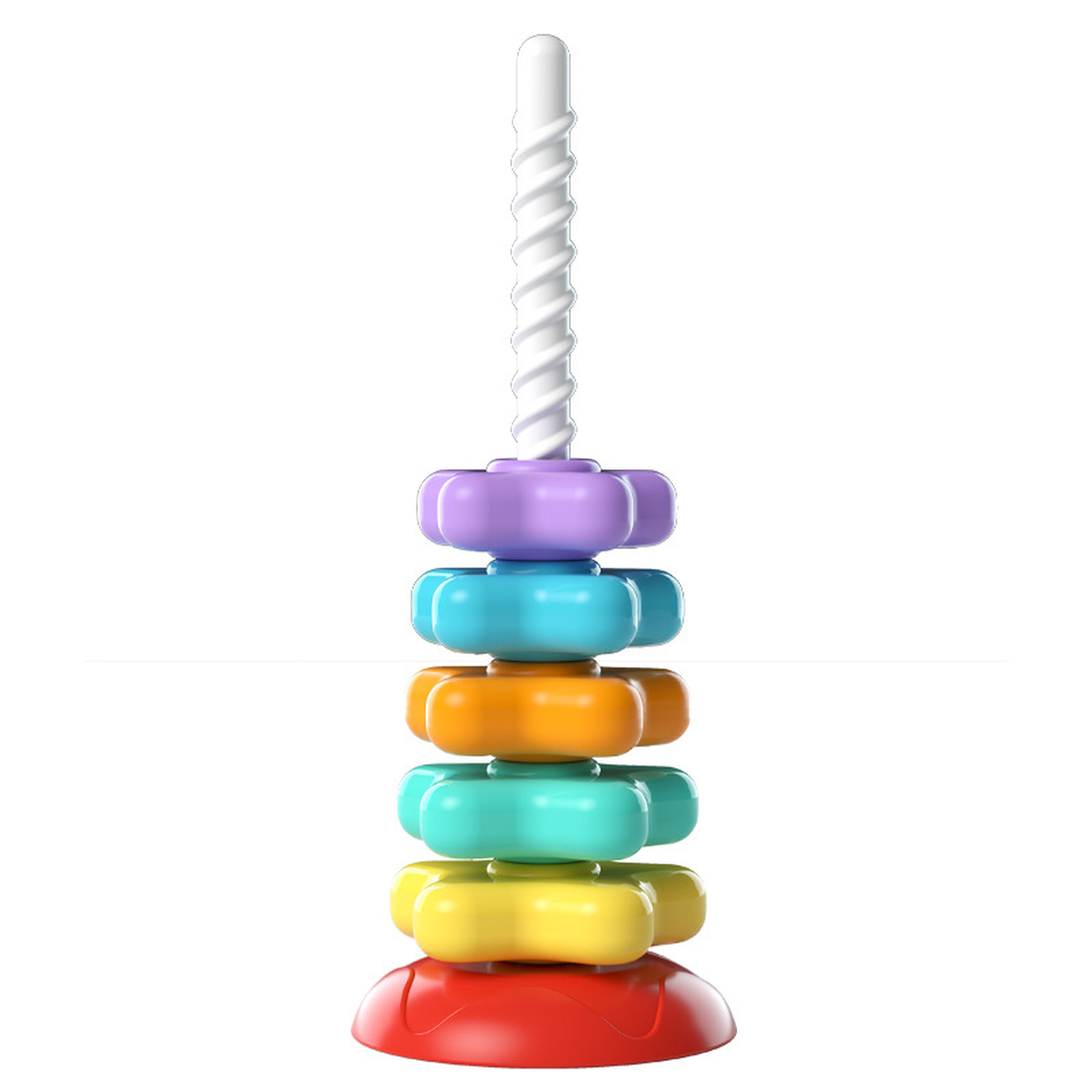 Rainbow Stacking Tower Toy