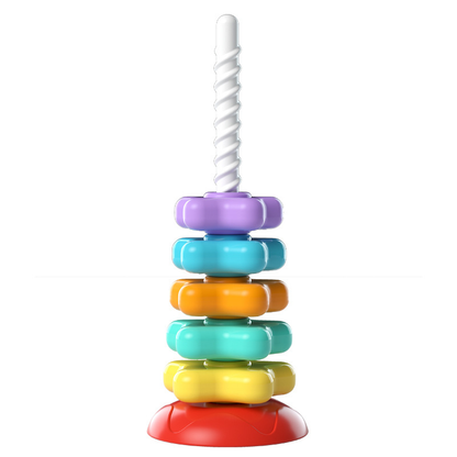 Rainbow Stacking Tower Toy