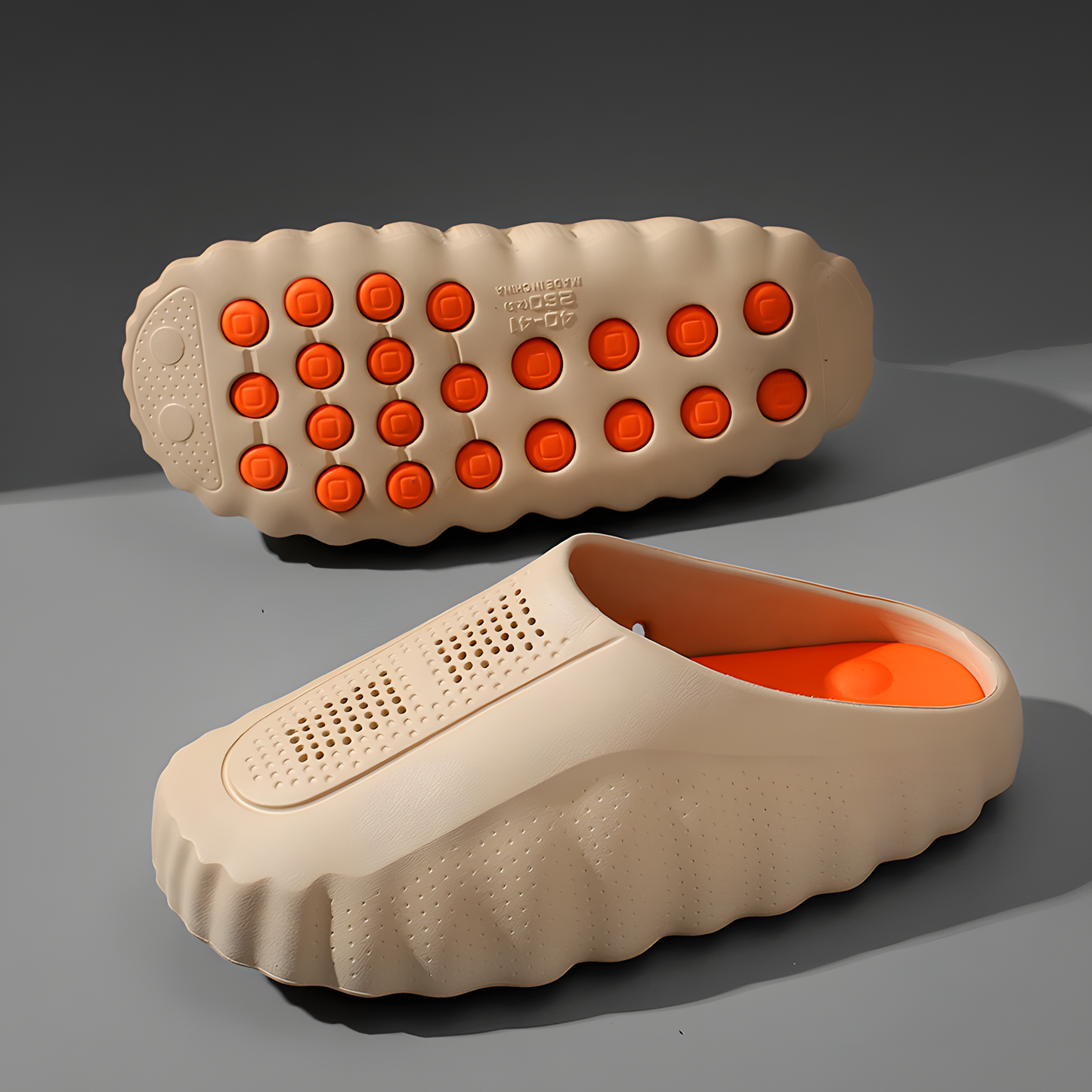 Closed Toe Massage Slippers