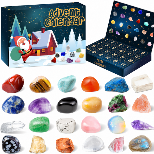 Christmas Decorative Stone Advent Calendar